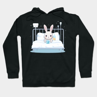 White bunny rescue in the hospital Hoodie